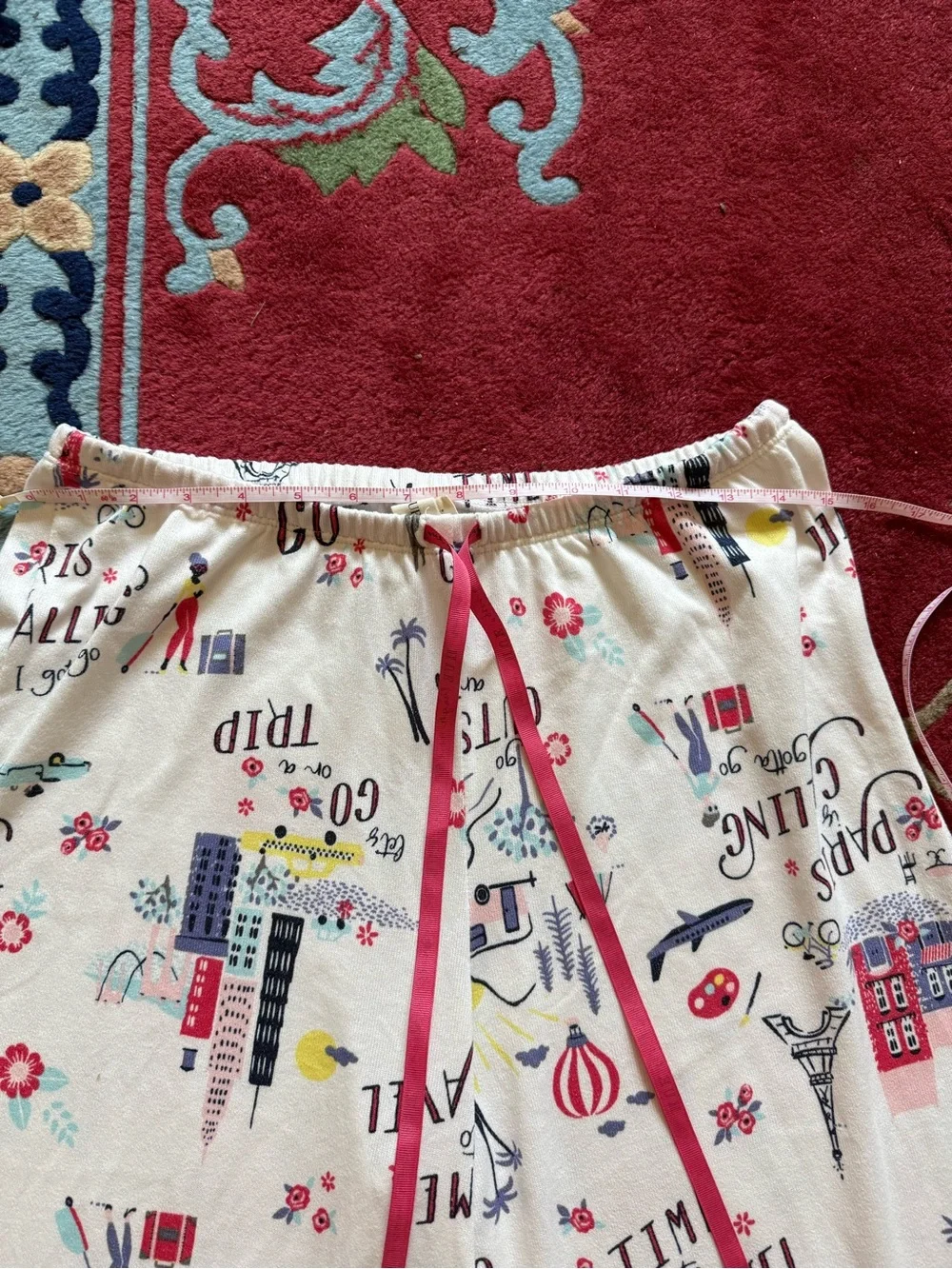 HUE Women’s Pajama Pants Size Medium – Stretchy & Comfortable
